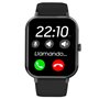 Smartwatch COOL Forest Silicone Preto (Chamadas, Esporte, Sono, Câmera)