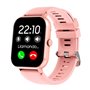 Smartwatch COOL Forest Silicone Rosa (Chamada, Esporte, Sono, Câmera)