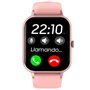 Smartwatch COOL Forest Silicone Rosa (Chamada, Esporte, Sono, Câmera)