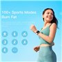 Smartwatch COOL Forest Silicone Rosa (Chamada, Esporte, Sono, Câmera)