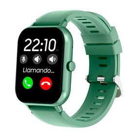 Smartwatch COOL Forest Silicone Verde (Chamadas, Esporte, Sono, Câmera)