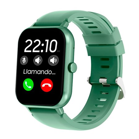 Smartwatch COOL Forest Silicone Verde (Chamadas, Esporte, Sono, Câmera)