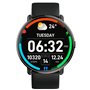 Smartwatch COOL Forever Silicone Preto (AMOLED, Chamadas, Esporte, Saúde)