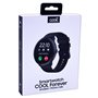 Smartwatch COOL Forever Silicone Preto (AMOLED, Chamadas, Esporte, Saúde)