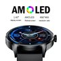 Smartwatch COOL Iris Silicone Cinza (AMOLED, Chamadas, Esporte, Saúde)