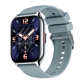 Smartwatch COOL Nova Silicone Cinza (Chamadas, Esporte, Saúde)