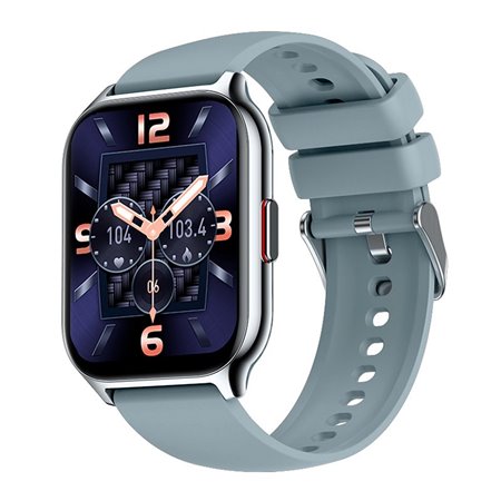 Smartwatch COOL Nova Silicone Cinza (Chamadas, Esporte, Saúde)