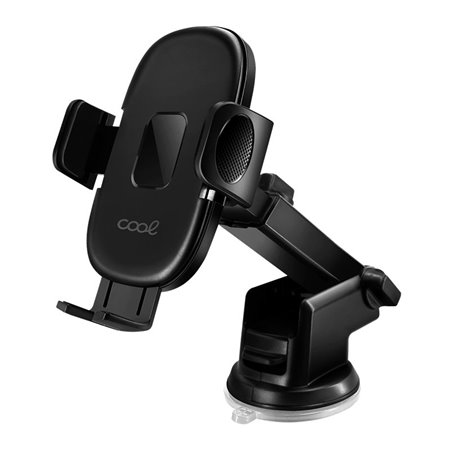 Suporte Universal para Carro COOL Ventosa One Click Preto