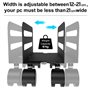 Suporte Universal para Computador em Torre de CPU de metal COOL (12 cm - 21 cm)