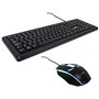 Teclado espanhol Cabo USB Kit para PC Teclado gaming + rato (iluminação) COOL Flórida