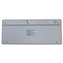 Teclado para PC Espanhol Bluetooth Slim COOL Branco