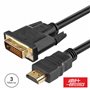 Cabo Hdmi Macho / Dvi-D Dual Link Macho 3M