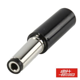 Ficha Alimentação Dc Fêmea Extensão Ø 5.5/2.1Mm 14Mm