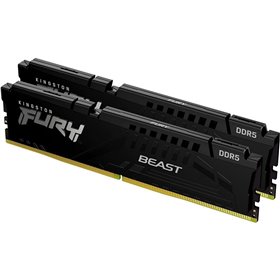 Memória ram ddr5 32gb 2x16gb kingston - 5400 mhz - pc5 - 41600 - fury beast - cl36 - 1.25v