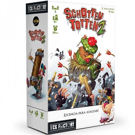 Schotten totten 2 jogo de cartas em espanhol