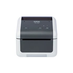 Impressora de etiquetas e bilhetes brother td4210d térmica direta - 64mb flash ram - 256mb ram - usb tipo b