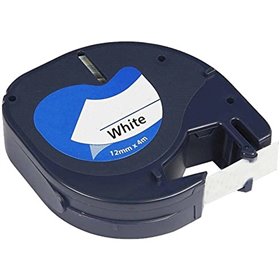 Dymo LetraTag S0721510 Cinta de Etiquetas para Rotuladora - Compatível