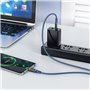 Cabo de Dados e Carregamento USB-C / USB-C de 100W, Hoco S51 - Preto