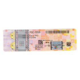 Microsoft Windows 11 Professional Licença OEM - COA com Sticker de Protecção