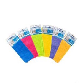 Panos de Microfibra Volume 30x40 unid. - 6 cores