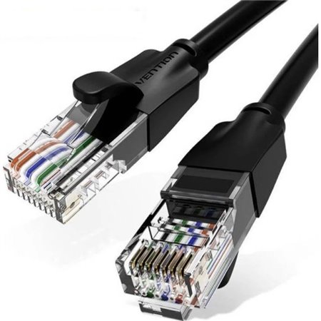 Cabo de Rede RJ45 UTP Vention IBEBL Cat.6, 10m, Preto