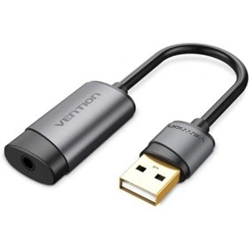Placa de Som Vention CDJHB, USB Macho - Jack 3.5 Fêmea