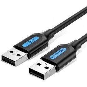 Cabo USB 2.0 Vention COJBD, USB Macho - USB Macho, 480Mbps, 50cm, Preto
