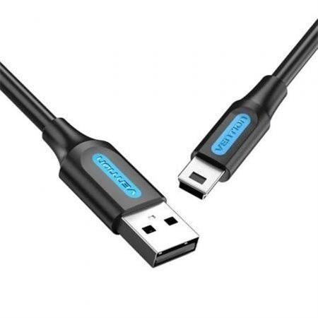 Cabo USB 2.0 Vention COMBH, USB Macho - MiniUSB Macho, Até 10W, 480Mbps, 2m, Preto