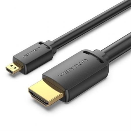 Cabo Micro HDMI 2.0 4K Vention AGIBG, HDMI Macho - Micro HDMI Macho, 1.5m, Preto