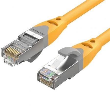 Cabo de Rede RJ45 SFTP Vention IBHYF Cat.6a, 1m, Laranja