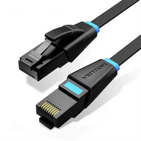 Cabo de Rede RJ45 UTP Vention IBJBN Cat.6A, 15m, Preto