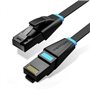 Cabo de Rede RJ45 UTP Vention IBJBN Cat.6A, 15m, Preto