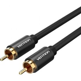 Cabo Stereo Vention VAB-R09-B200, RCA Macho - RCA Macho, 2m, Preto