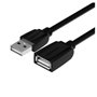 Extensão USB 2.0 Vention VAS-A44-B200, USB Macho - USB Fêmea, 480Mbps, 2m, Preto