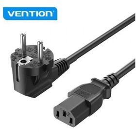 Cabo de Alimentação Vention ZCJBAC, IEC C13 Fêmea - CEE7 Macho, 1.8m, Preto