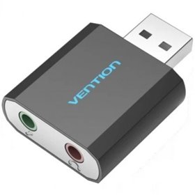 Placa de Som Vention VAB-S17-B, 2.1, Preto