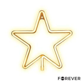 Luz LED Neon em Forma de Estrela