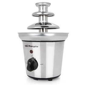 Fonte de chocolate Orbegozo Elegance - 3 camadas de aço inoxidável - Manutenção de calor - Segura e fácil de usar - Ideal para p