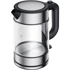 Chaleira elétrica de vidro Xiaomi Chaleira elétrica de água 2200W - Capacidade 1,7L - Vidro borossilicato - Filtro removível - A