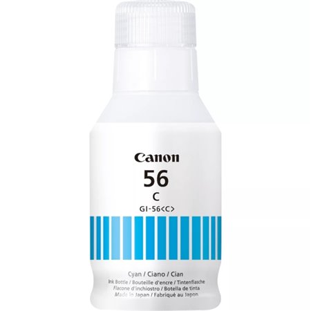 Garrafa original Canon GI56 Cyan - GI56C/4430C001