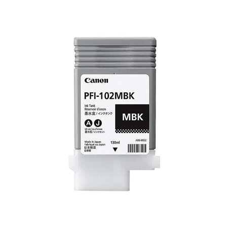 Tinteiro original Canon PFI102 preto fosco - 0894B001