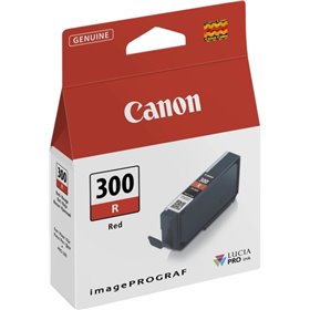 Tinteiro original Canon PFI300 vermelho - 4199C001/PFI300R