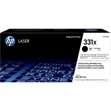 Toner original preto HP W1331X - 331X