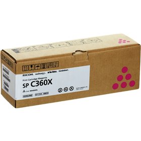 Toner original Ricoh Aficio SP-C361 Magenta - 408252/SPC360X