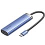 Dock USB Tipo-C Vention TGESB, 3xUSB, 1xHDMI, 1xUSB Tipo-C PD