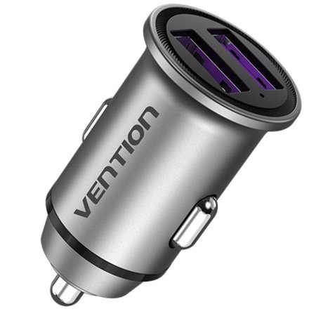 Carregador para Carro Vention FFEH0, 2xUSB