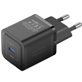 Carregador de Parede GaN Vention FEPB0-EU, 1xUSB Tipo-C, 20W