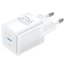 Carregador de Parede GaN Vention FEPW0-EU, 1xUSB Tipo-C, 20W