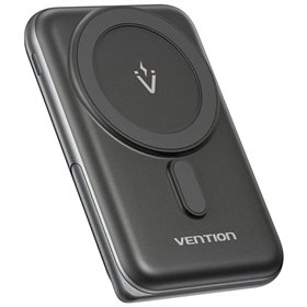 Powerbank 10000mAh Vention FHNB0, 20W, Wireless, Preta