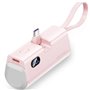 Powerbank 4800mAh Vention FHQP0, 22.5W, Rosa